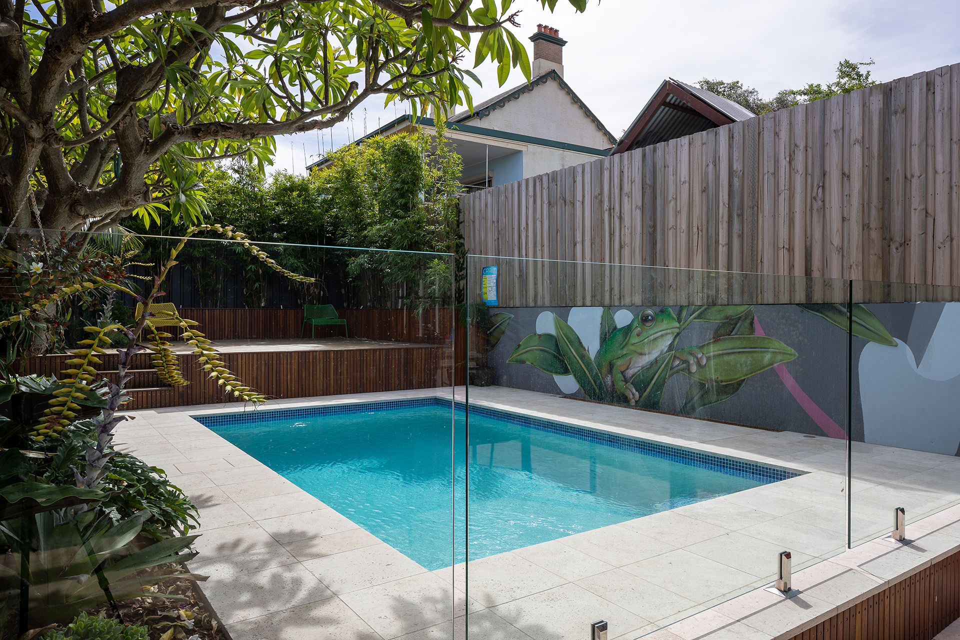 Classic Geometric Pool Marrickville